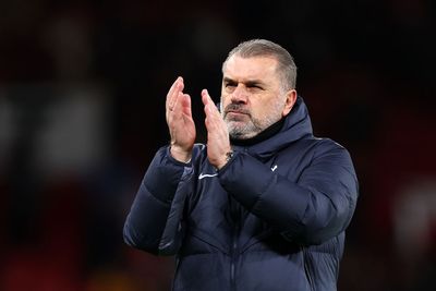 Ange Postecoglou plays coy on Tottenham future after Liverpool interest talk