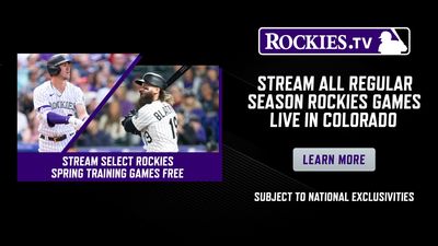 MLB Launches Colorado Rockies Streaming Service