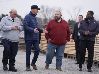 Biden visits East Palestine a year after a train derailment changed the Ohio town