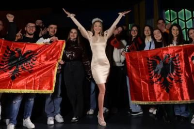 Elona Ndrecaj: A Regal Beauty Filled with Albanian Pride