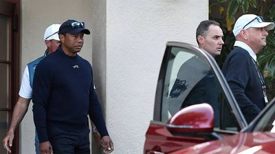 Tiger Woods withdraws from Genesis Invitational with 'flu-like' illness, Patrick Cantlay leads