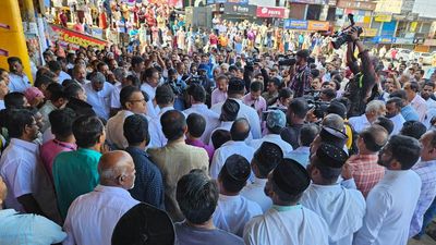 Tensions prevail at Pulpally in Kerala’s Wayanad district after people stage protest with body of man killed in elephant attack