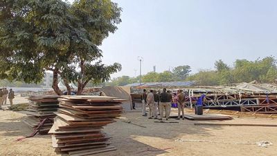 Temporary structure collapses at Delhi’s Jawaharlal Nehru Stadium, 11 rescued