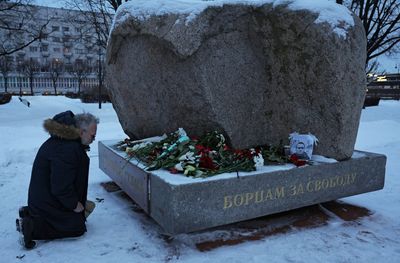 More than 400 detained at Navalny memorials in Russia: Rights group