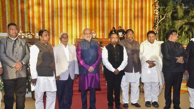 Cabinet Ministers in Champai Soren government assume office