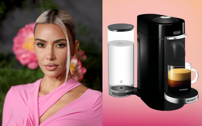 Kim Kardashian's Coffee Maker is Perfect for 'Impatient Coffee Drinkers' who Need a Quick Caffeine fix — And It's 30% Off for President's Day