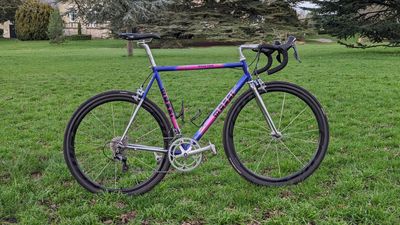 'It's real steel, it's rim brake, and I love it': Tech writer Joe Baker has ditched super bikes for a 1990s race bike