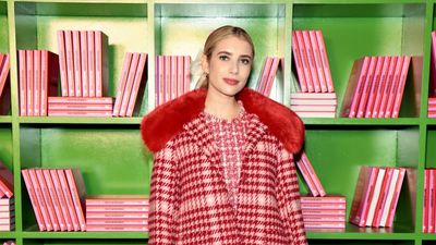 Emma Roberts designed the most personal (and beautiful) twist on the emerging 'bookshelf wealth' trend