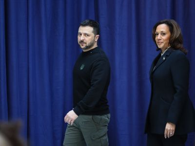 Harris says 'there is only Plan A' for Ukraine aid. Zelenskyy says he's counting on it