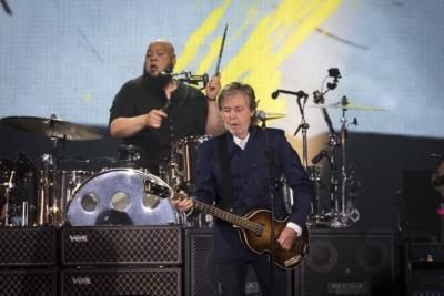 Paul McCartney's stolen bass guitar found and reunited after decades