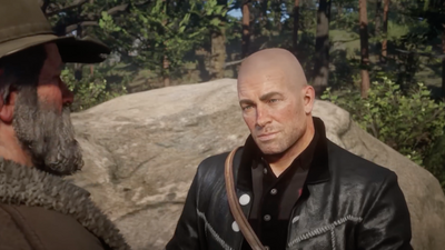 Red Dead Redemption 2 player shaves Arthur's head, has him drink 100 hair tonics just before a cutscene, then watches his beard and hair explode in barely a second