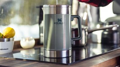 The only camping accessory that suits your kitchen – the Stanley Stay Hot French press