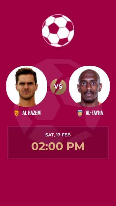 Al-Fayha wins against Al Hazem 3-1 in exciting league match