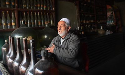 ‘Soon it will be like a museum’: the last rosewater shop in Kashmir