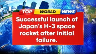 Japan's successful launch of H-3 rocket achieves orbit, deploys satellites