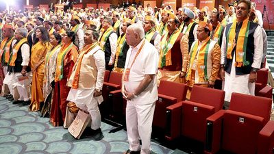 In Ram temple resolution, BJP thanks PM Modi, evokes the Mahatma Gandhi’s desire for Ram Rajya