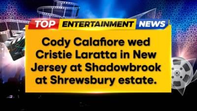 Cody Calafiore weds love Cristie Laratta in extravagant New Jersey ceremony