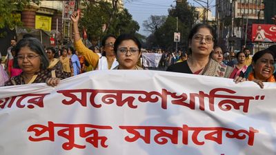 Sandeshkhali rape survivor alleges attack on her home