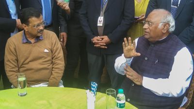 Kejriwal meets Kharge over lunch, says AAP-Congress seat-sharing talks for Delhi still on