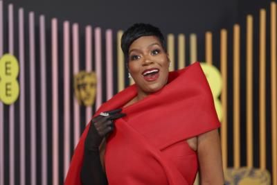 Fantasia Barrino stuns in red at 2024 BAFTA Film Awards