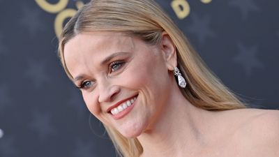 Reese Witherspoon's above countertop display in her kitchen will be a popular kitchen trend in 2024, and it's easy to achieve