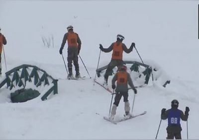 J&K: Winter wonderland Gulmarg receives fresh snowfall; attracts foreign skiers, adventure lovers