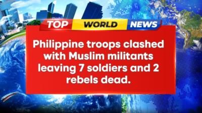 Philippine troops clash with militants in deadly gunbattle