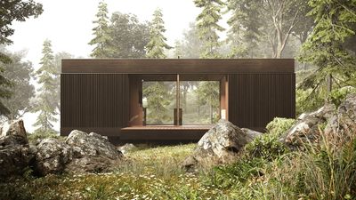 Landet Stay is a holistic cabin retreat on the Stockholm archipelago