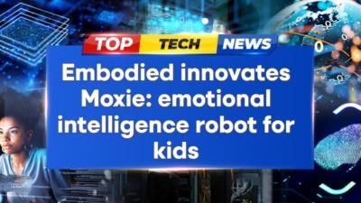 Embodied's Moxie robot enhances child companionship with emotional intelligence