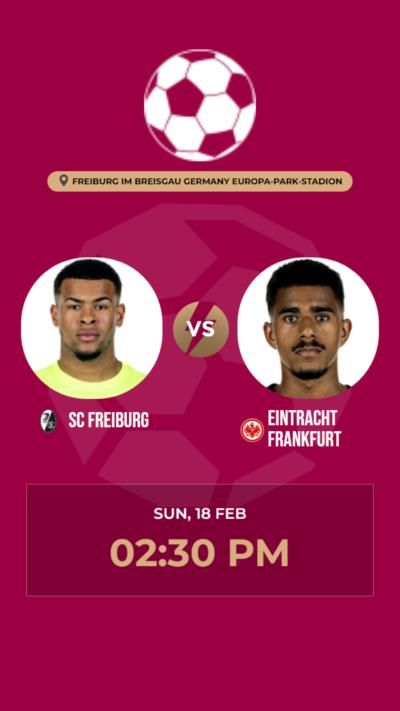 Exciting 3-3 Draw Between SC Freiburg And Eintracht Frankfurt
