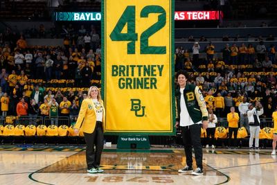 Brittney Griner’s No. 42 Jersey Officially Retired by Baylor