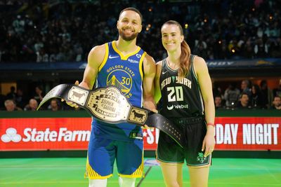 Basketball Fans Exalt Stephen Curry, Sabrina Ionescu After Epic Three-Point Showdown