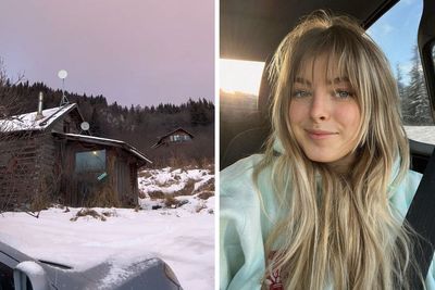 TikToker Documents Life In Wooden Cabin In Alaska With No Heat Or Running Water