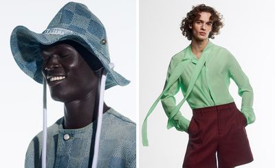 This season’s menswear collections capture a brighter mood