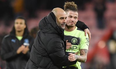 ‘I’m sorry’: Pep Guardiola apologises to Kalvin Phillips for weight comment