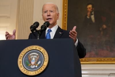 President Biden Urges House Republicans To Pass Aid For Ukraine