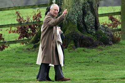 King Charles III In Good Spirits In First Sighting Since Prince Harry's TV Interview