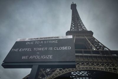 Eiffel Tower Closed Again As Staff Extend Strike: Union