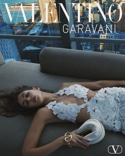 Kaia Gerber, Jolin Tsai and Son Ye-jin Take to the Skyscrapers for Valentino's Spring 2024 Campaign
