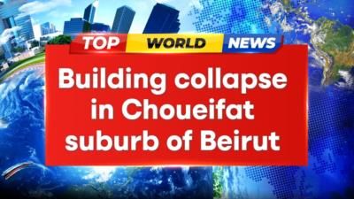 Building Collapse In Beirut Kills Four, Injures Three