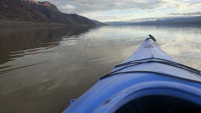 Death Valley open for kayaking? You’d better believe it – but it won’t be for long