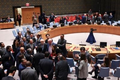 UN Security Council Fails To Pass Gaza Ceasefire Resolution