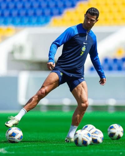 Cristiano Ronaldo's Intense Preparation For Champions League Match