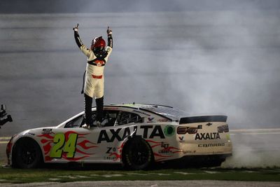 12 awesome photos of William Byron celebrating his 2024 Daytona 500 victory