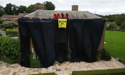Three Greenpeace activists charged over protest at Rishi Sunak’s mansion