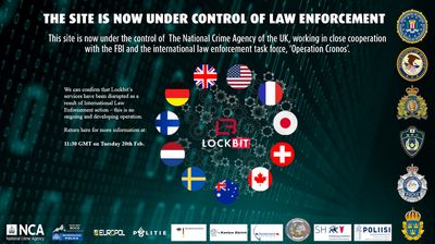 Global law enforcement effort cracks down on LockBit ransomware group