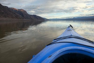 Kayakers flock to Death Valley after severe rain creates ‘extremely rare’ lake