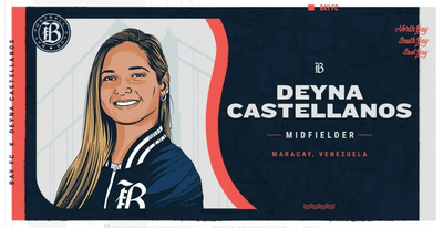 Bay FC Makes Venezuelan Deyna Castellanos the Highest-Paid Foreign Player in NWSL History