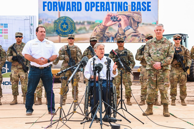 Abbott’s Border Military Base Could Cost Texans $500 Million