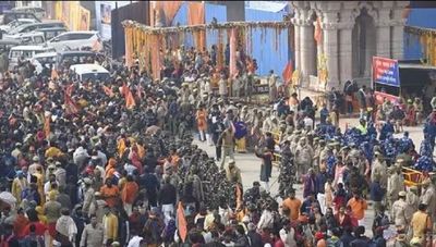 Devotees flock to Ayodhya temple in large numbers for 'divine darshan' of Ram Lalla